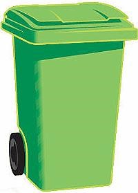 Household waste bin - Green bin