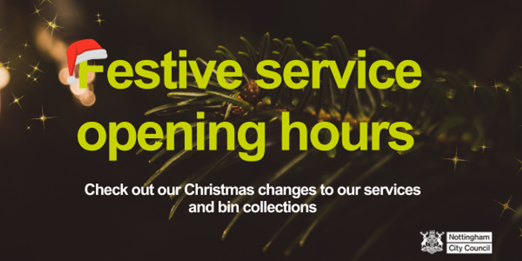 Christmas and New Year service changes