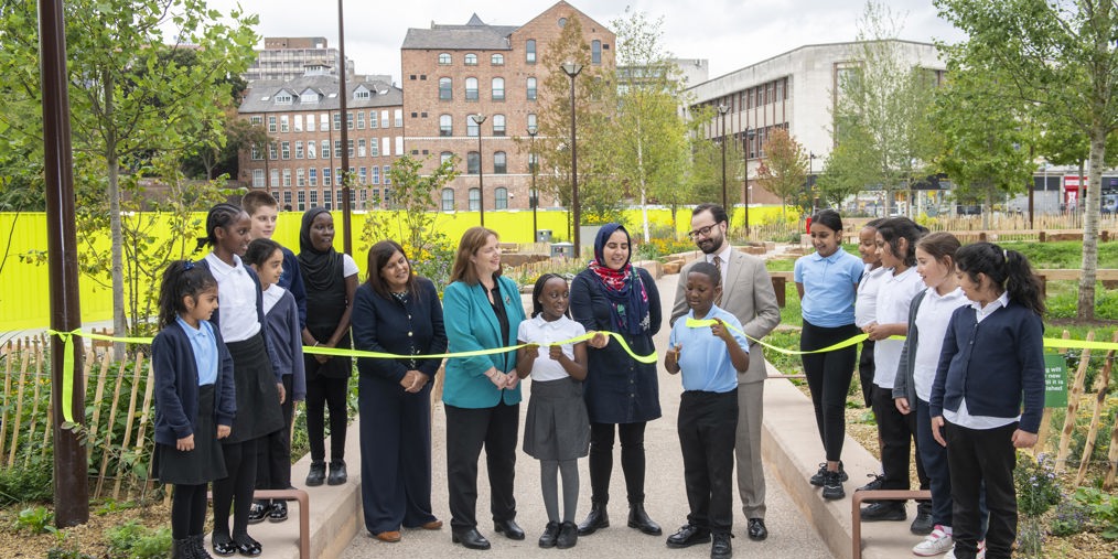 Nottingham's brand new Green Heart opens to the public