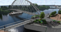 Progress on new bridge over River Trent
