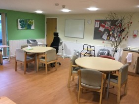 Albany House activity room